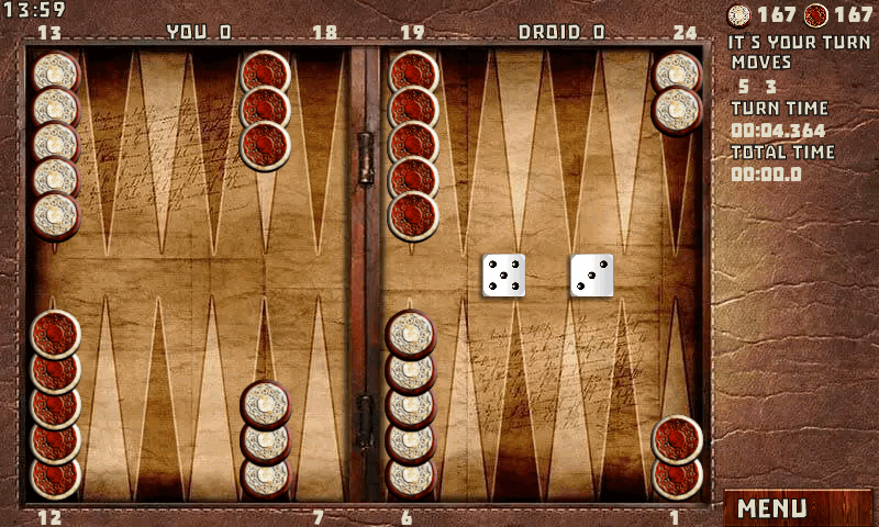 Backgammon to Lose