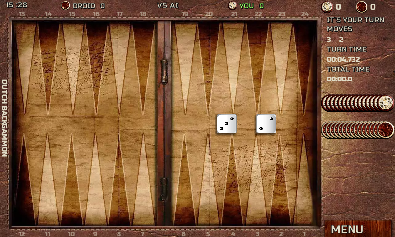 DUTCH BACKGAMMON